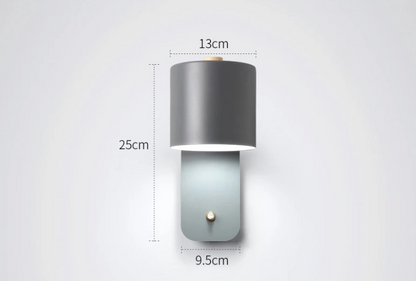 Stilvolle LED-Wandlampen mit Schalter für die Innendekoration