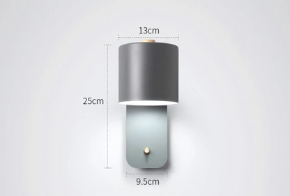Garduru - Moderne LED-Wandlampen mit Schalter für die Innendekoration