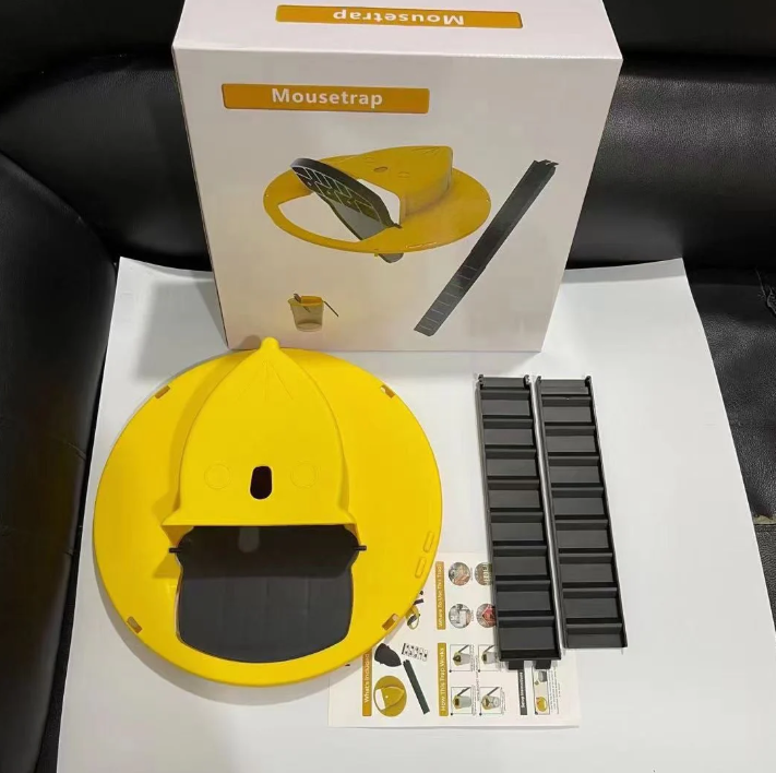 Selbstschließende Mausefalle mit automatischem Reset