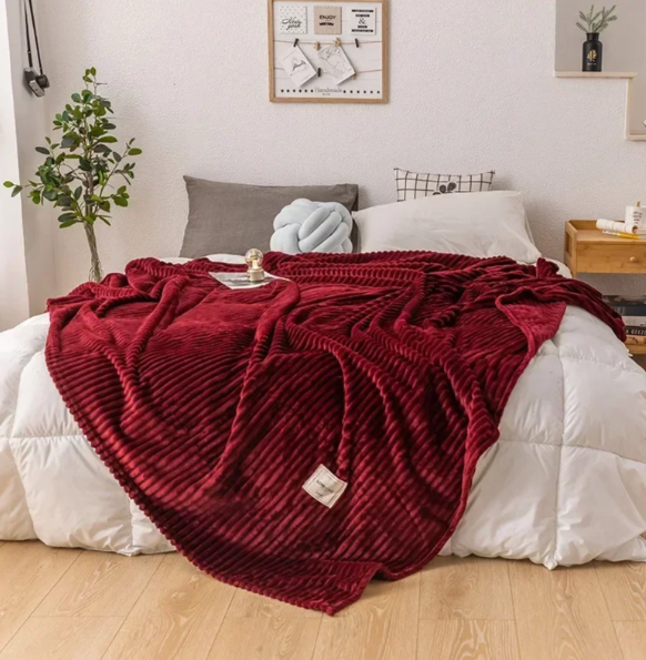 Kuschelige Flanelldecke