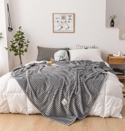 Kuschelige Flanelldecke