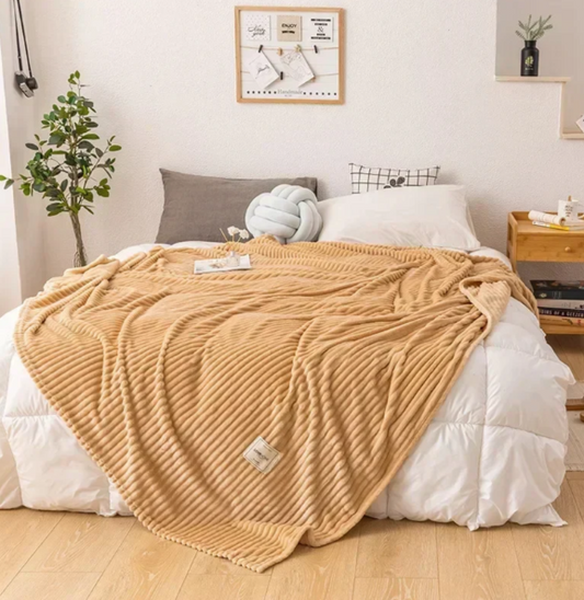Kuschelige Flanelldecke