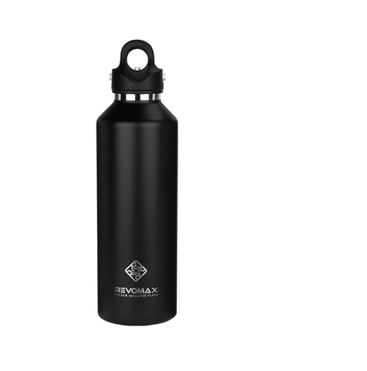 950ml Große Kapazität Edelstahl Thermosflasche Tragbarer Isolierter Becher Ohne Schraubdeckel für Reisen im Freien