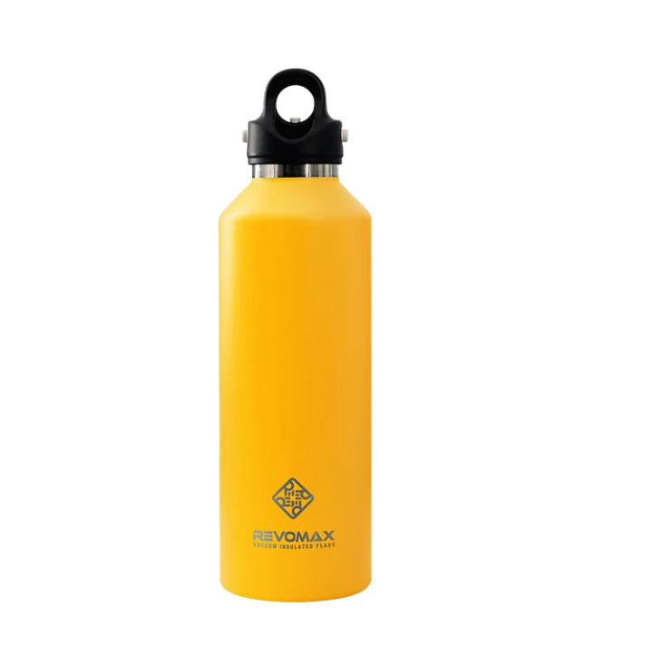 950ml Große Kapazität Edelstahl Thermosflasche Tragbarer Isolierter Becher Ohne Schraubdeckel für Reisen im Freien