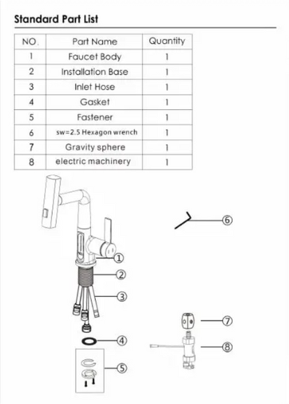 SmartFaucet Pro: Intelligenter Wasserhahn mit Digitalanzeige