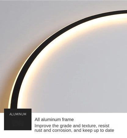 Ring Flush Mount LED Kronleuchter