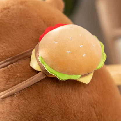 Fluffy Capybara Burger Bag Plüschtiere | NEU