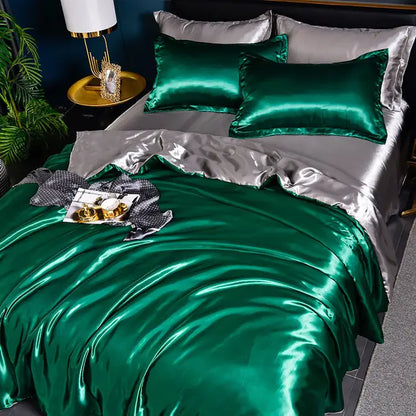 ÉléganceSatin – Luxuriöse Satin-Bettdecke