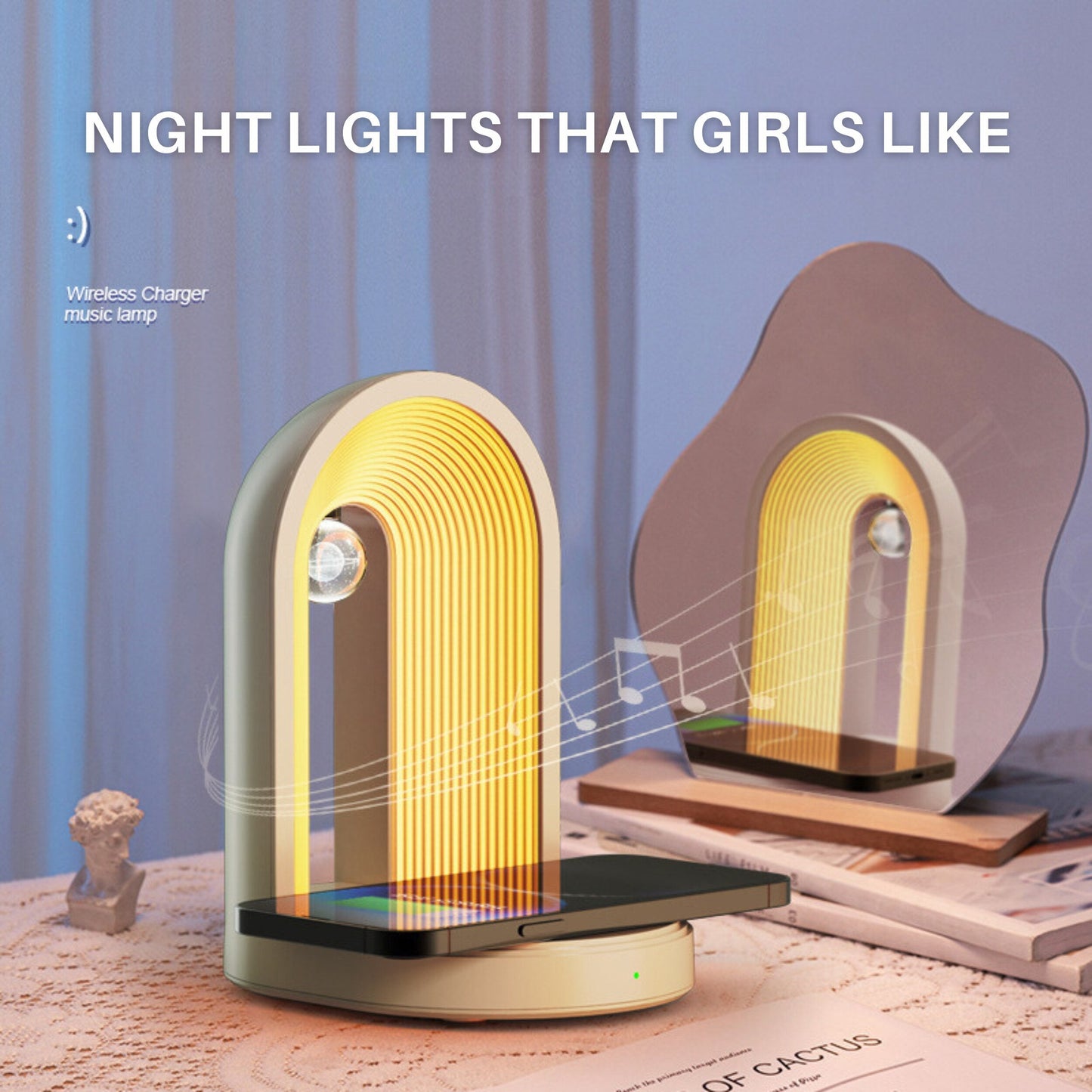 Garduru – Kabellose Lade- und Lautsprecherlampe