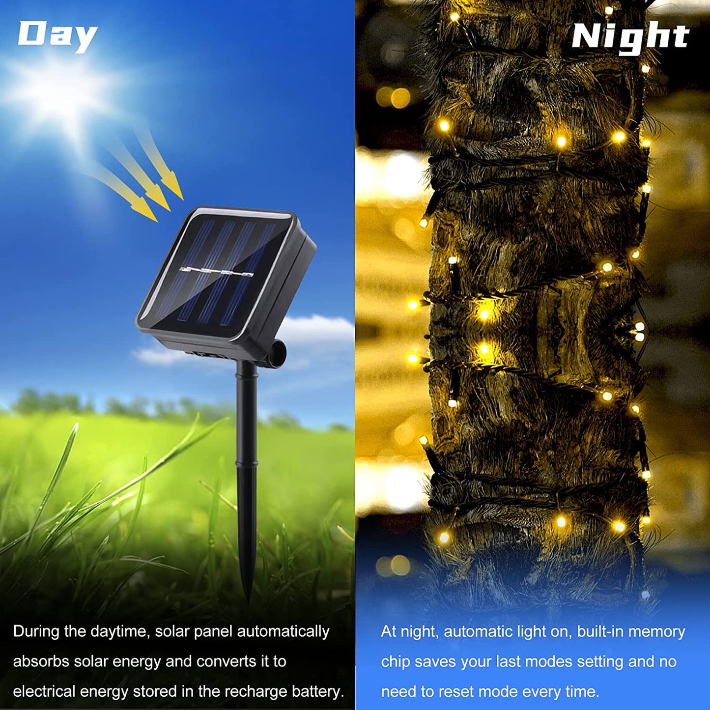 Solar Fairy LED Lichterkette