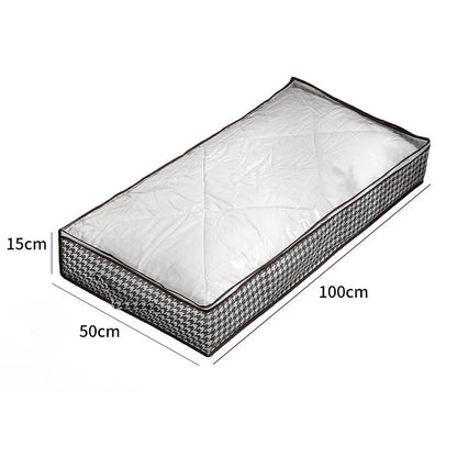 Multifunktionale Aufbewahrungsbox mit Deckel für unter das Bett – Platzsparend und langlebig, ideal für Kleidung und Bettdecken