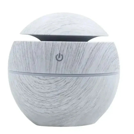 USB Ultraschall-Kaltnebel-Sprühgerät Aroma Diffuser Mini Holzmaserung Luftbefeuchter für den Hausgebrauch