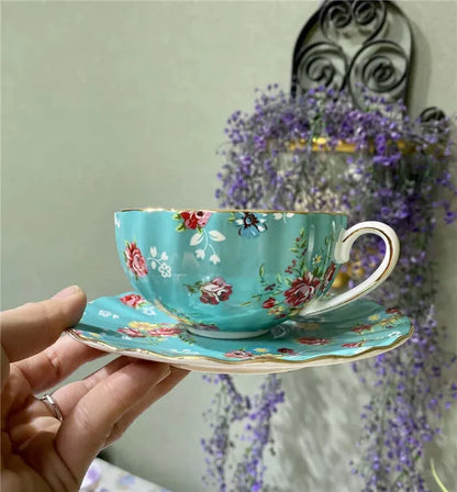 Elegante Bone China Porzellan Kaffeetasse - Luxuriöses und einzigartiges Design