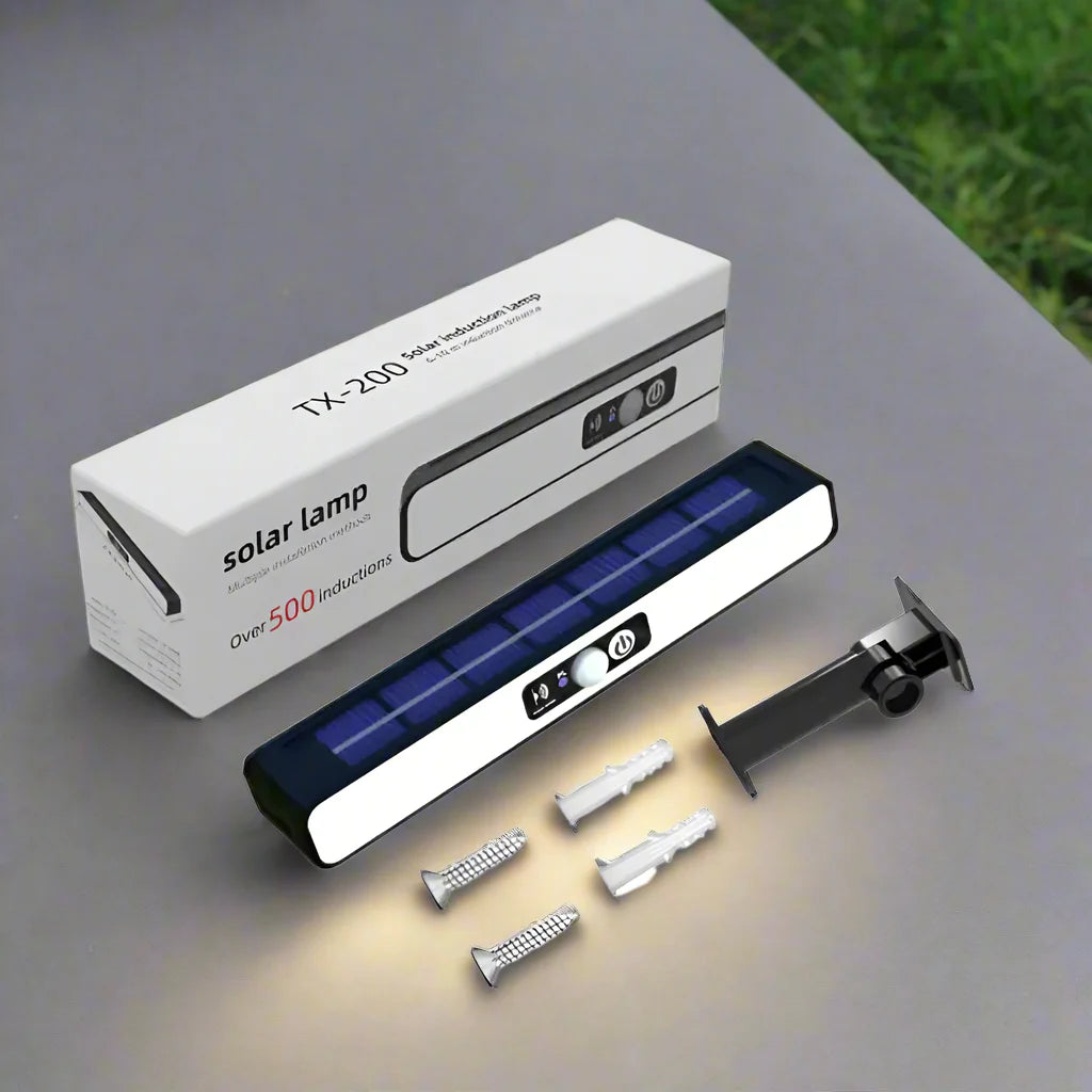 Royelux Solar Bewegungsmelder Zaunlicht - 36 LED Clip-On Außen Sicherheitslampe