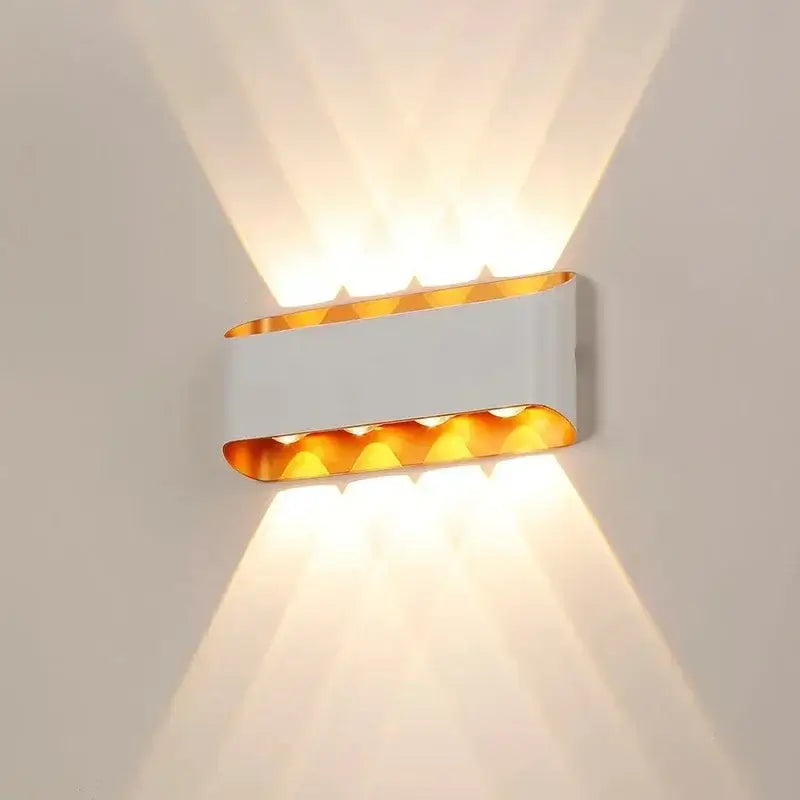 Elegante Wasserdichte LED-Wandleuchte - Modernes Minimalistisches Design