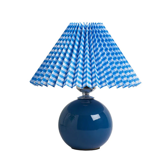 Moderne Blaue Vintage Faltbare Tischlampe