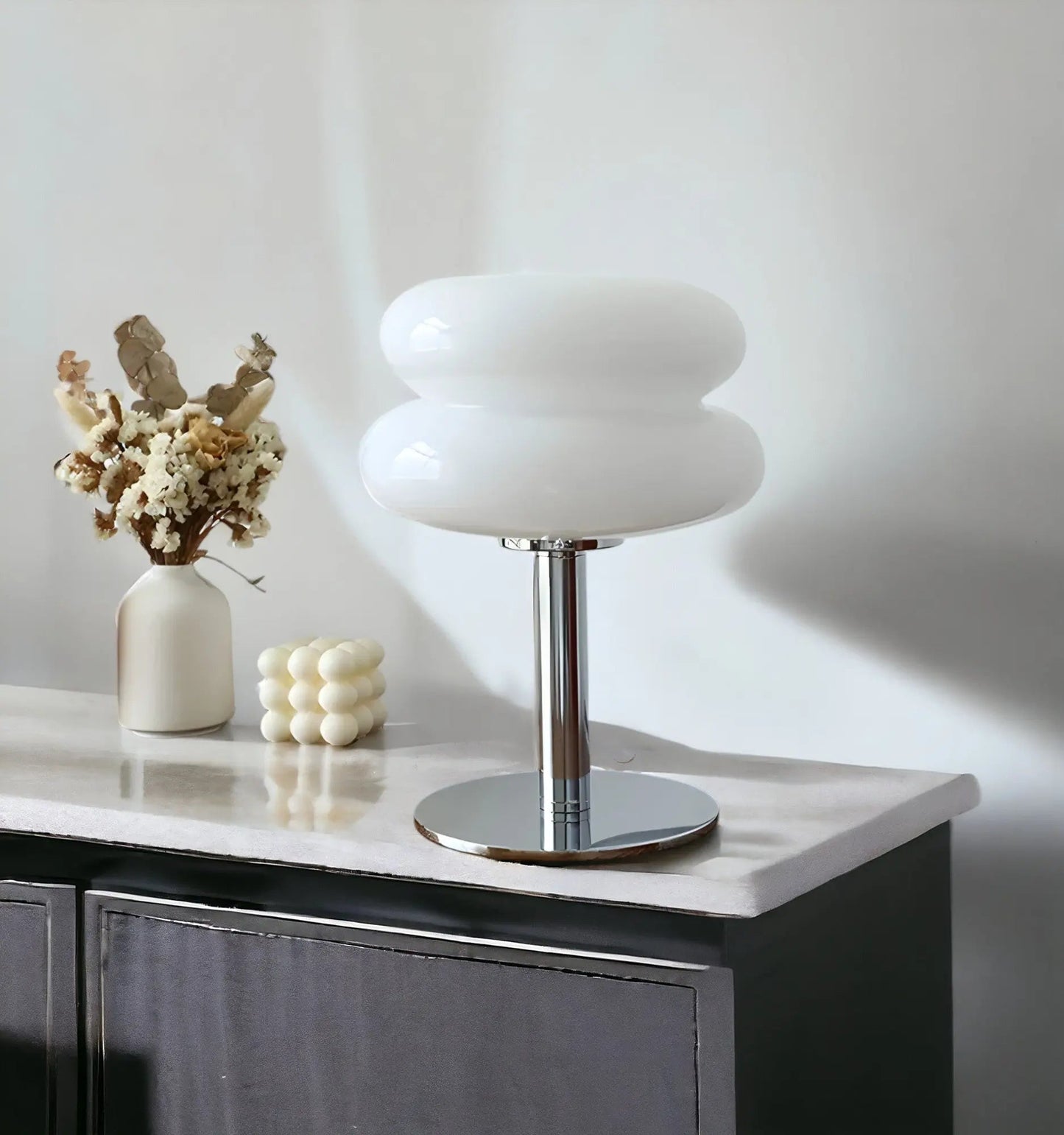 Garduru Glastischlampe – Eleganz in Perfektion