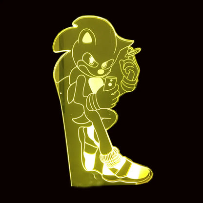 Sonic LED Lampe – Verspielte Beleuchtung für Gamer
