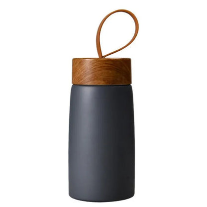 260ml Isolierter Kaffeebecher - 304 Edelstahl Reisebecher, Tragbare Thermoskanne für heiße Getränke, Mini-Wasserflasche