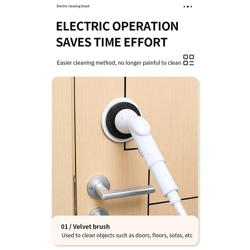 6-in-1 Kabellose Elektrische Reinigungsbürste - Revolutionieren Sie Ihre Reinigungsroutine