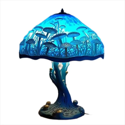 Vintage Pilz Tischlampe