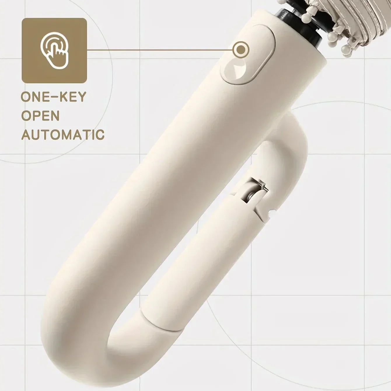 Verstärkter kompakter zeitgenössischer Regenschirm - UrbanCover