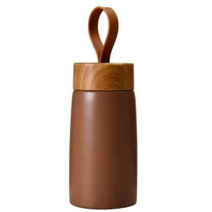 260ml Isolierter Kaffeebecher - 304 Edelstahl Reisebecher, Tragbare Thermoskanne für heiße Getränke, Mini-Wasserflasche