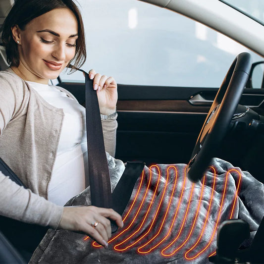 Garduru – Heizdecke für das Auto mit Timer und 9 Heizstufen