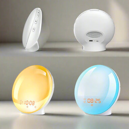 Smart Sunrise Wecker – Aufwachlicht mit Bluetooth & natürlichen Klängen