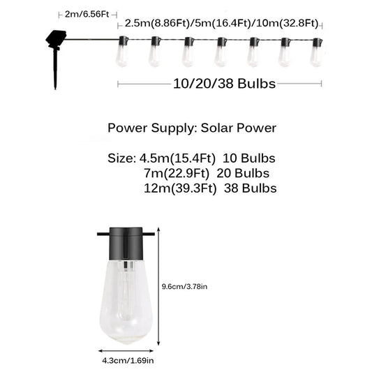 LED-Globus-Lichterkette