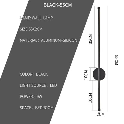 RoyaleGlow LED Wandleuchte für modernes Schlafzimmer- und Wohnbereichsdekor