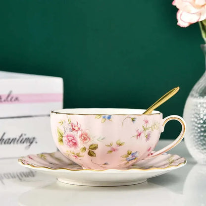 Elegante Bone China Porzellan Kaffeetasse - Luxuriöses und einzigartiges Design