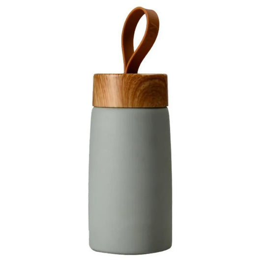 260ml Isolierter Kaffeebecher - 304 Edelstahl Reisebecher, Tragbare Thermoskanne für heiße Getränke, Mini-Wasserflasche
