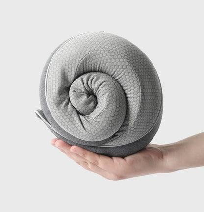 AeroSleep – Ergonomisches Gedächtnisschaum-Reise-Kissen mit 360° Nackenstütze