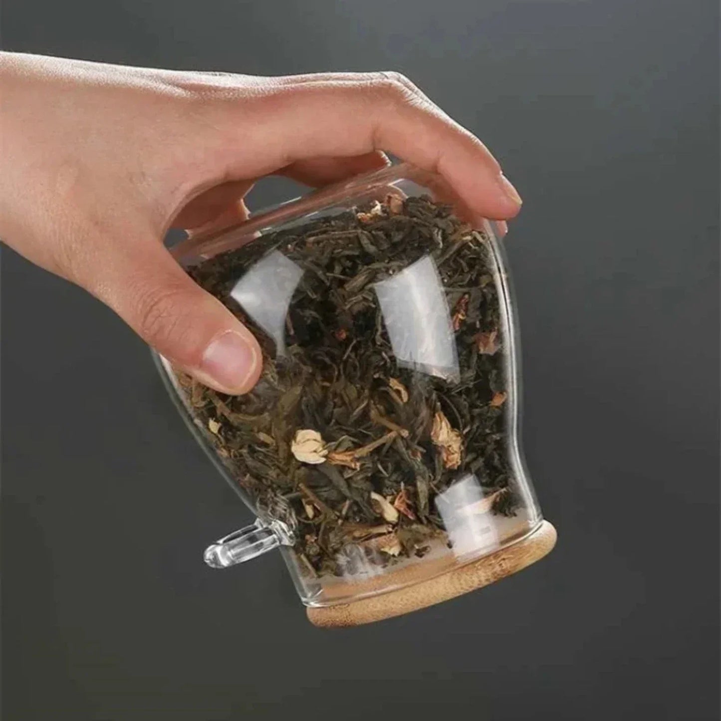Luftdichter Glasbehälter für Zucker, Tee und Kaffee – Hochwertiges Glas mit hermetischem Deckel für Frische
