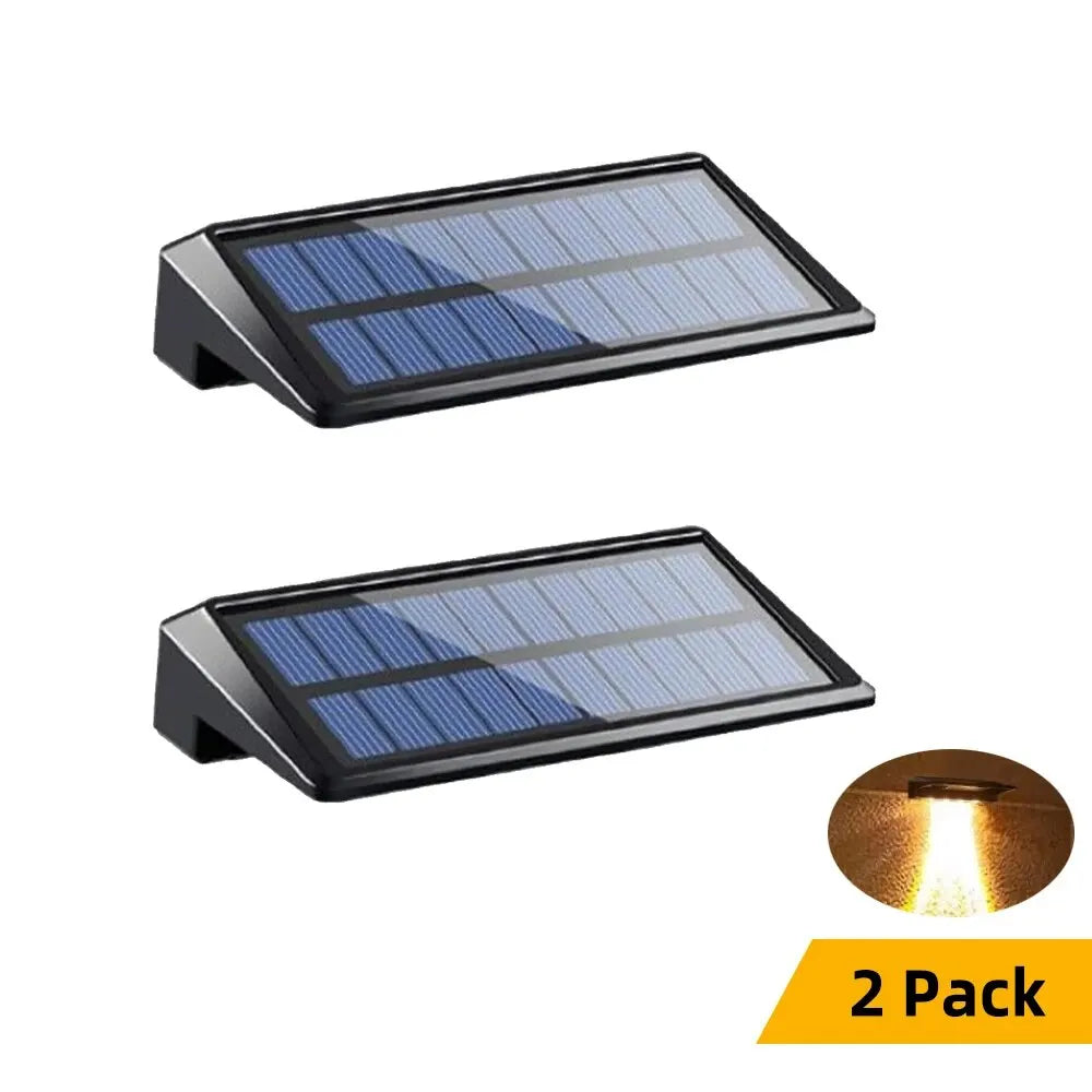 SolarLuxe – 2-teilige Solar Akzentbeleuchtung für elegante Außenbereiche