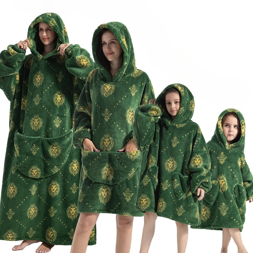 Garduru – Hoodie Decke Kürbis festlich