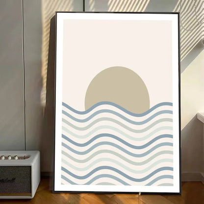 Garduru | Ocean Wave Klebeposter Kunst