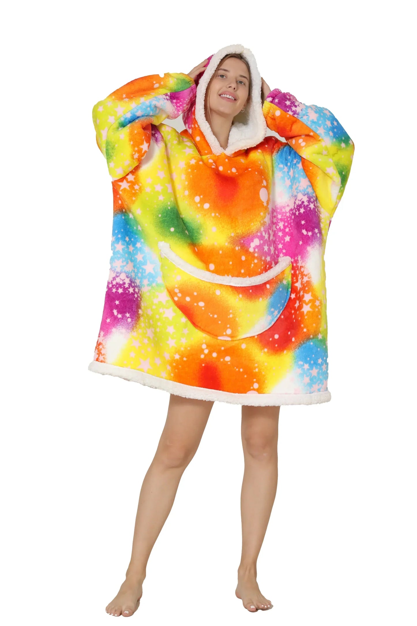 Garduru – Ultra-bequeme, übergroße Hoodie-Decke