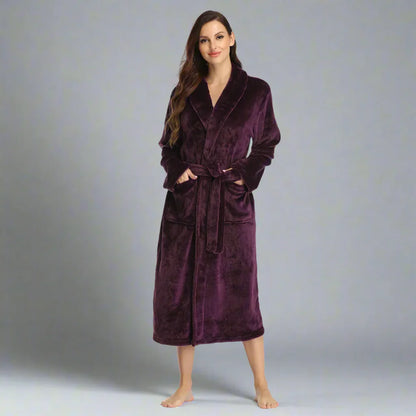 Fleece Bademantel - Kuschelweiche - Léa