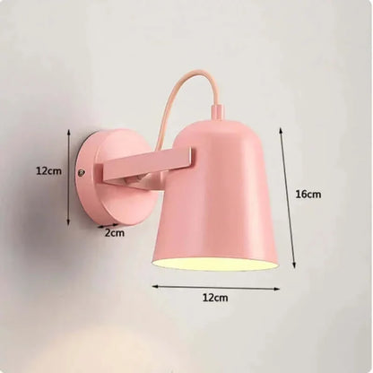 Nordic Bell Nachttisch Wandlampe