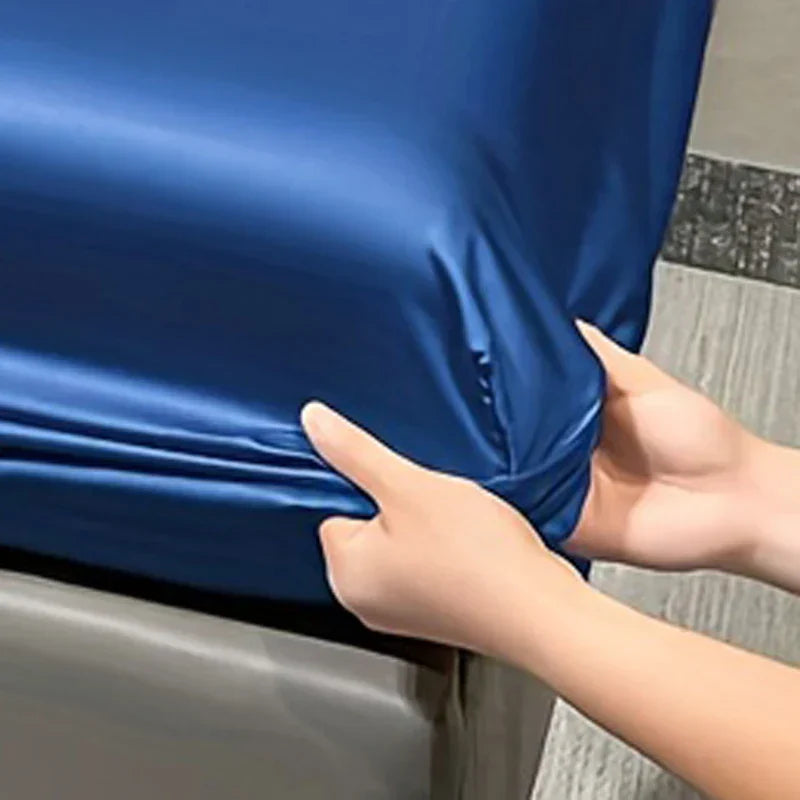 Spannbettlaken 180x200 mit elastischen Kanten | SatinElegance