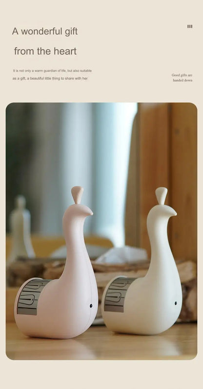 Royelux Pfau Projektions-Nachtlampe - 12-Farben dimmbare Fernbedienung Atmosphärenlicht