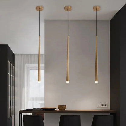 Sleek Drop Pendant Light