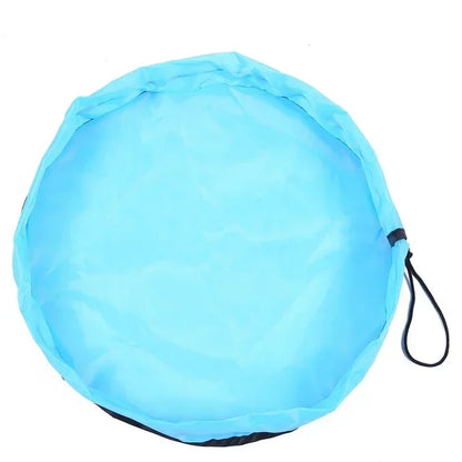 Garduru STORAGE CUSHION – Spielzeugkissen & Spielmatte in einem – Faltbarer Organizer für Kinderzimmer