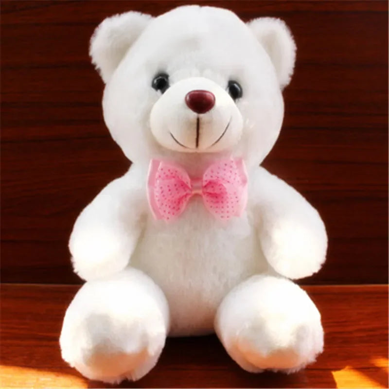 Leuchtender LED Teddy Bär – Farbwechselndes Plüschspielzeug für Schlafenszeitkomfort & Geschenke