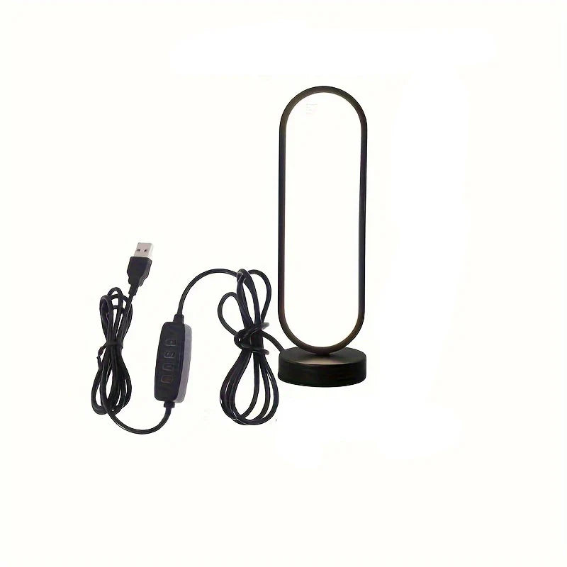 RoyaleGlow Drei-Farben Dimmable LED Ring Lampe – Modern Einstellbare Beleuchtung für Zuhause & Büro