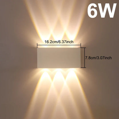 Royelux Moderne LED-Wandlampe für Schlafzimmer und Wohnzimmereinrichtung