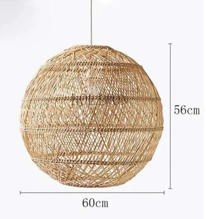 Vintage Rattan Bohemian Lampenschirme