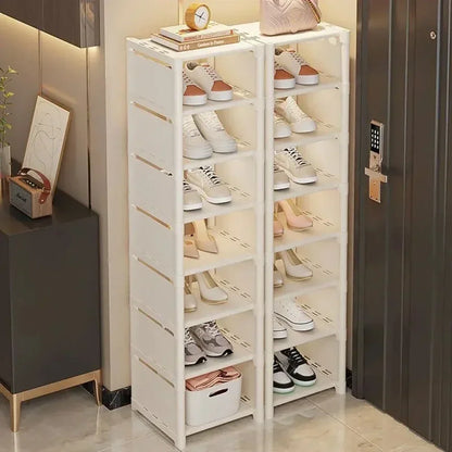 Garduru RACK – Stapelbares Schuhregal für Ecken – Platzsparende Organisation mit Stil